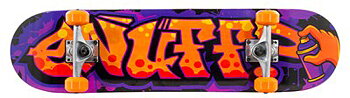 Enuff Graffiti II Mini Skateboard /7.5`Orange