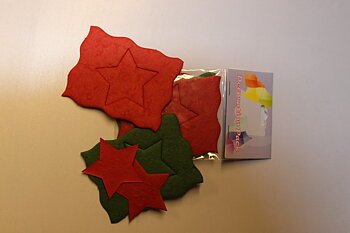 Pysselpapper i tre mönster