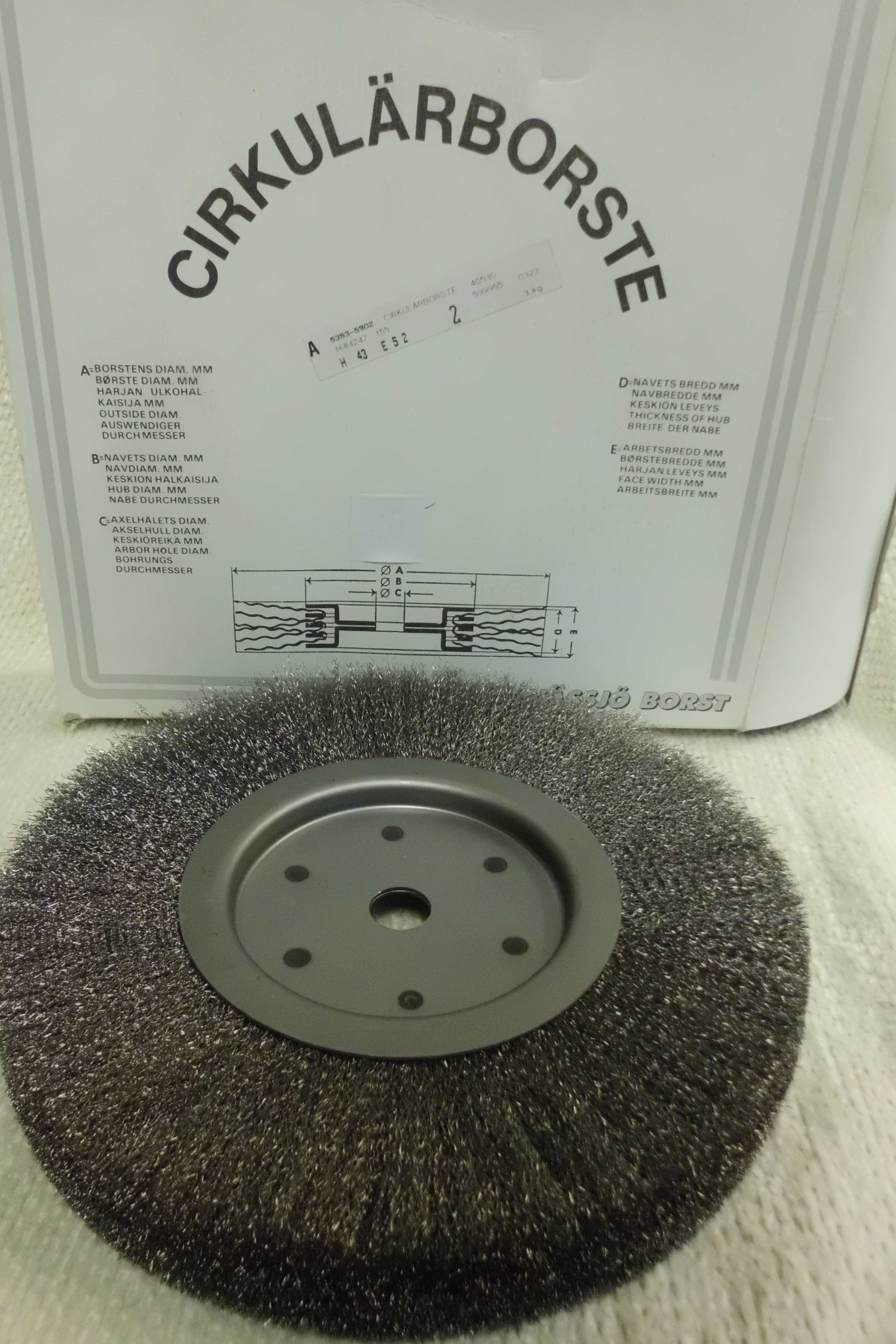 Cirkulärborste