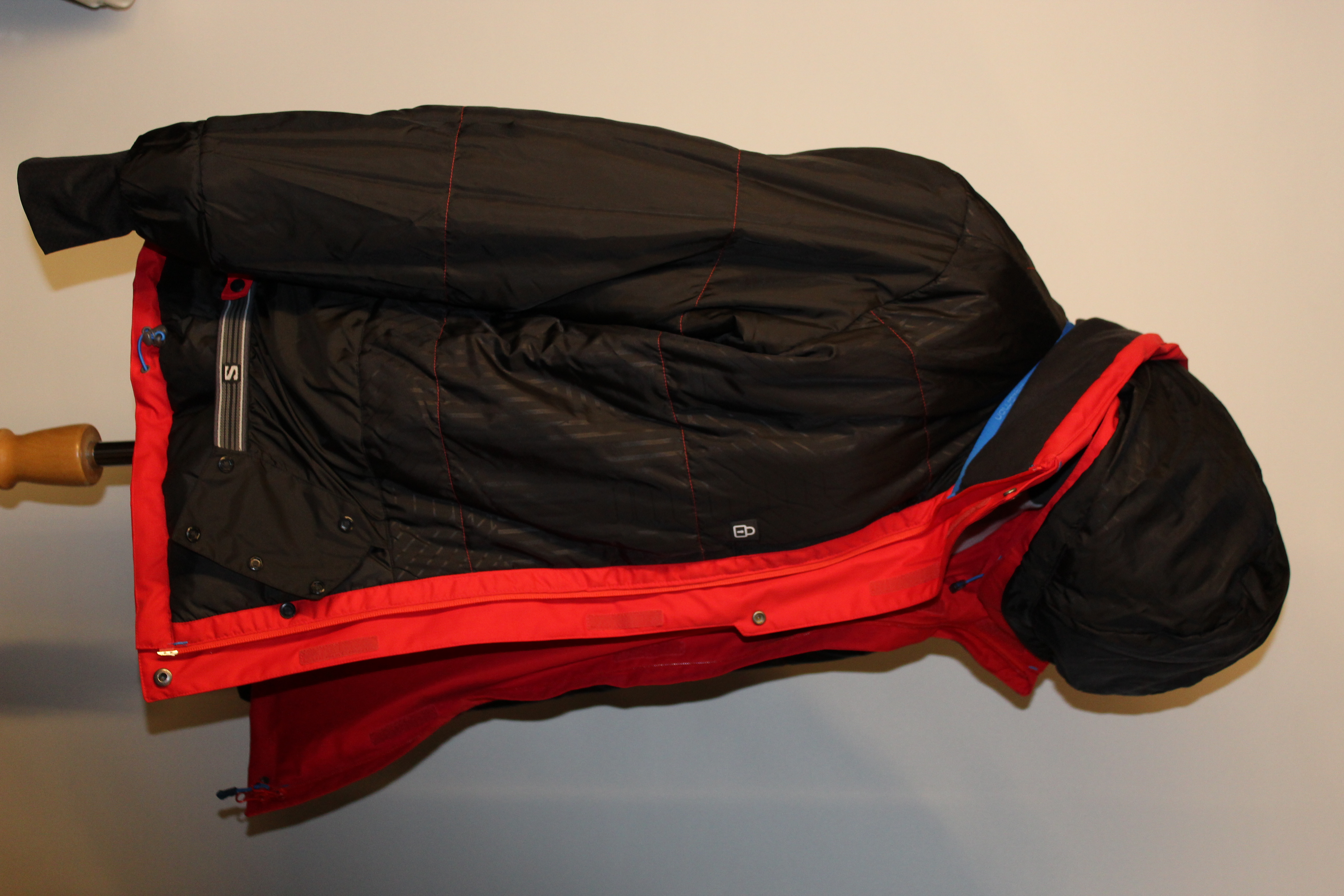 Röd Salomon jacka - 6