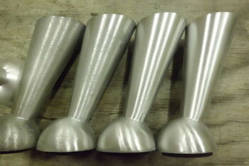 Möbelben sneda i aluminium