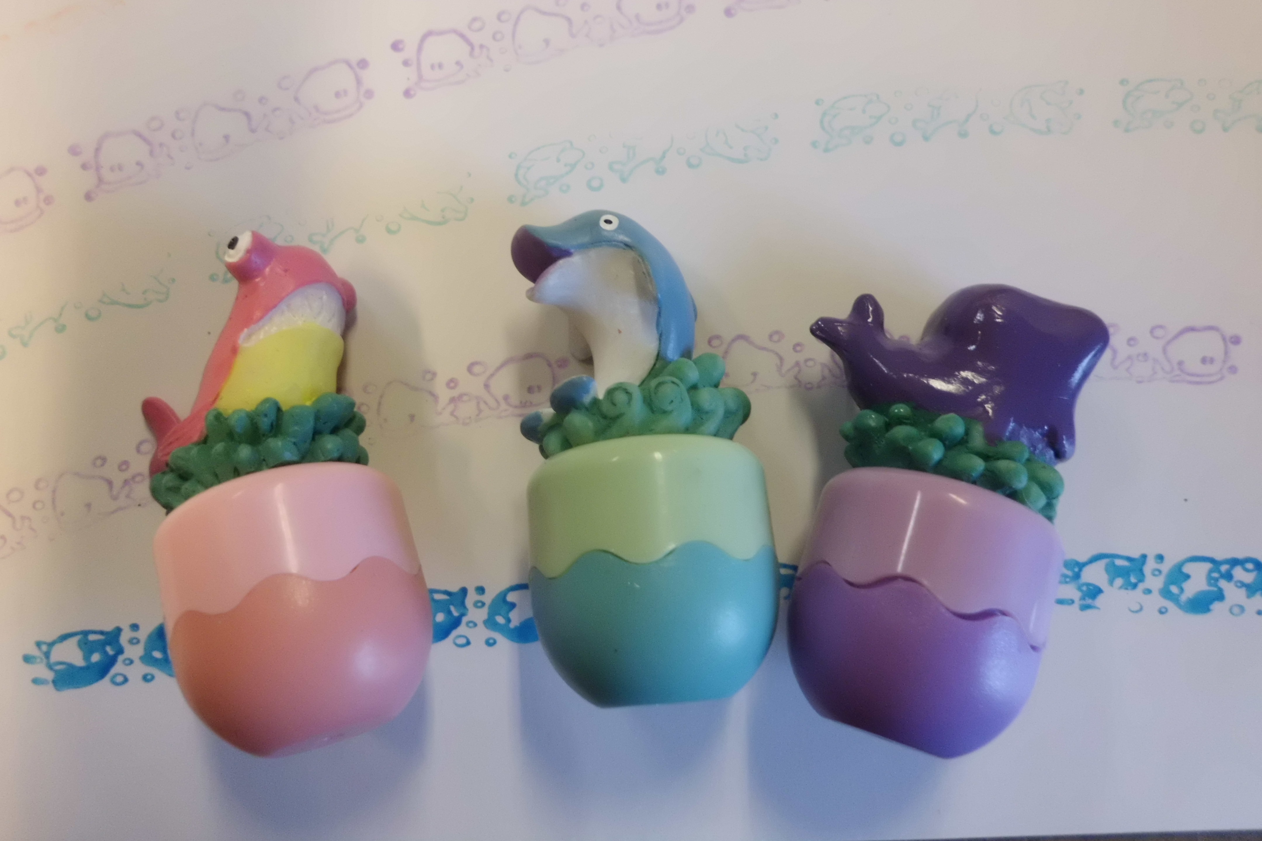 Stämplar mini, 6-pack - 3