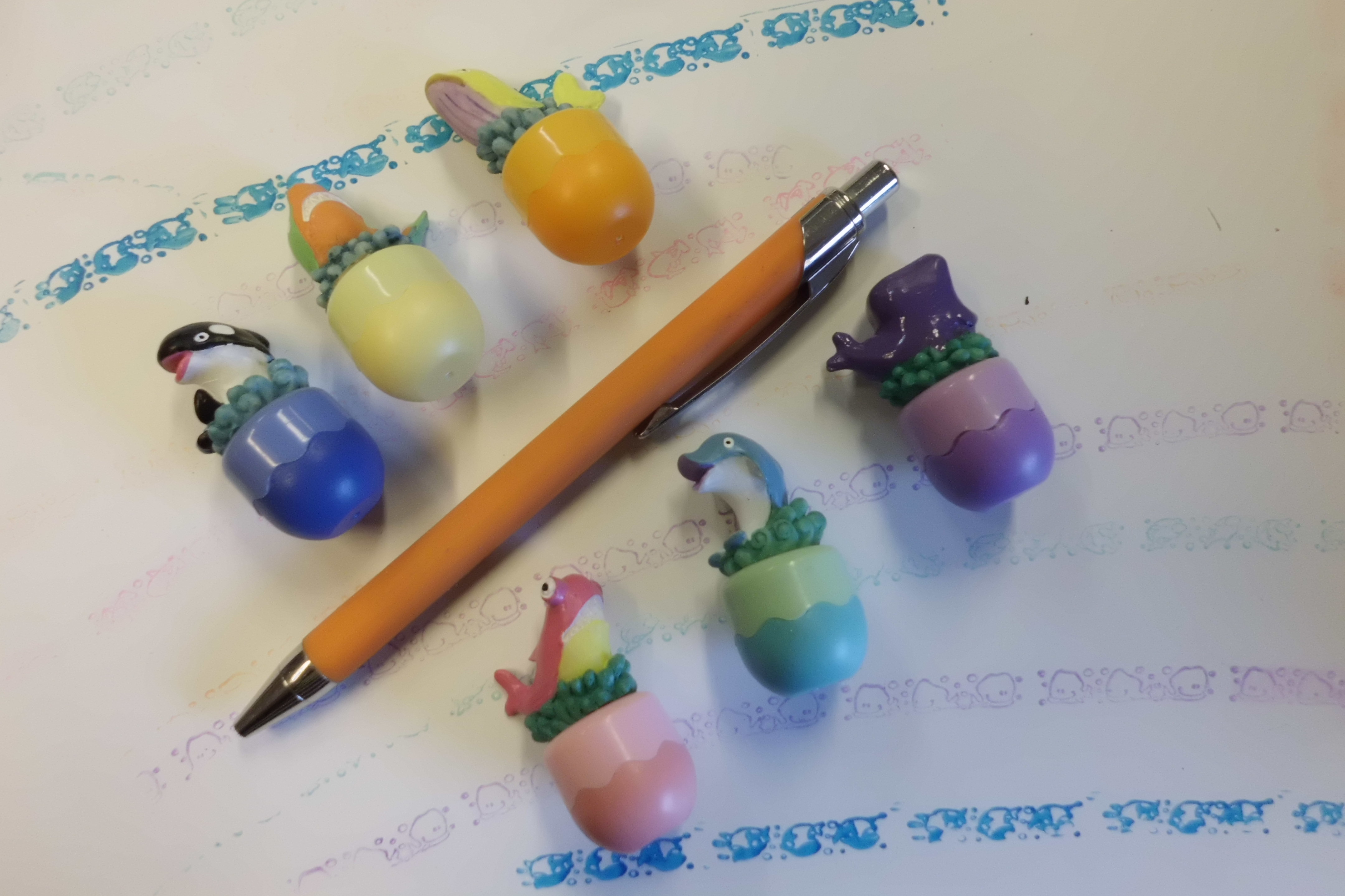 Stämplar mini, 6-pack - 5