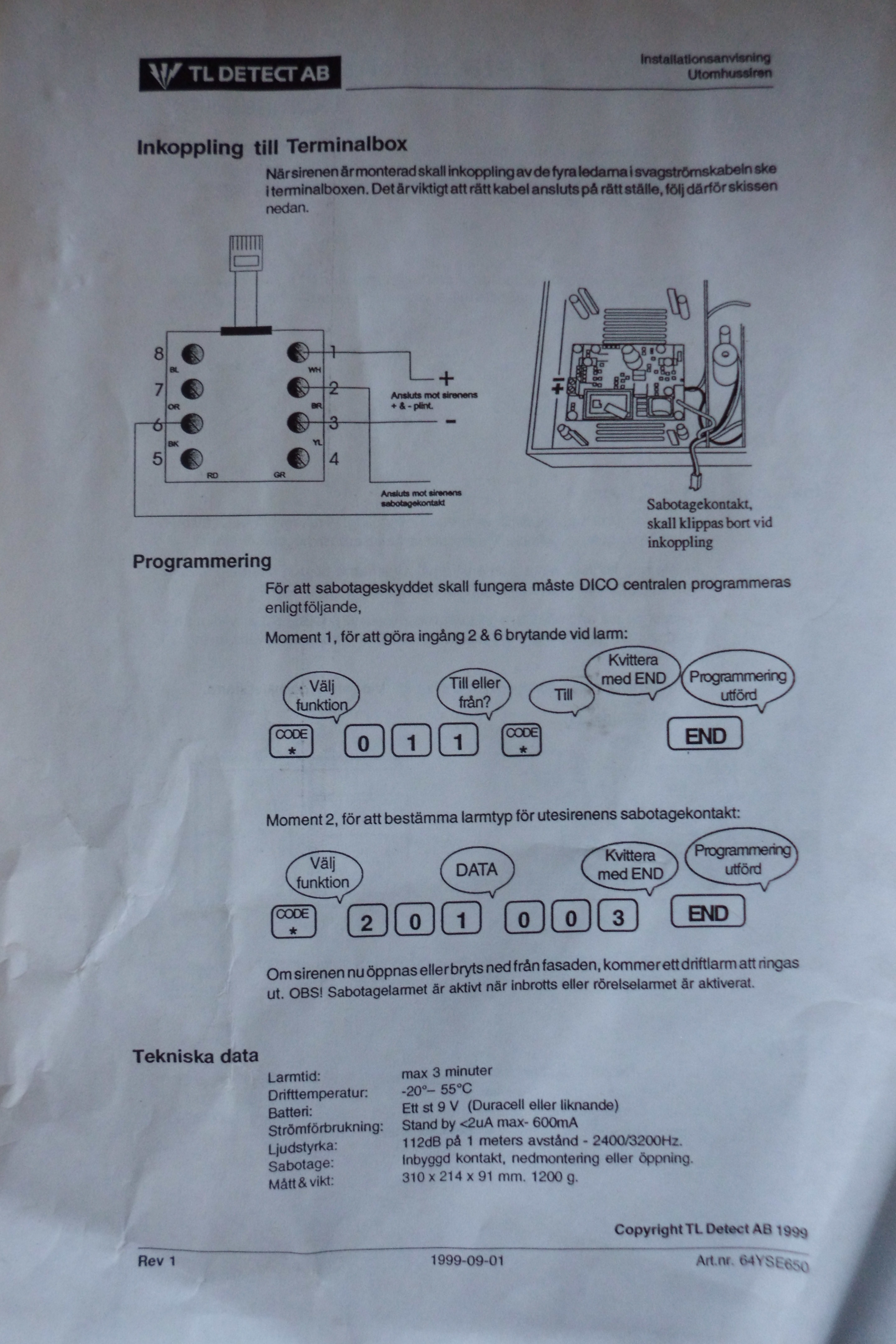 Utomhussiren - 4