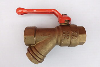 Ventil med smutsfilter R 25