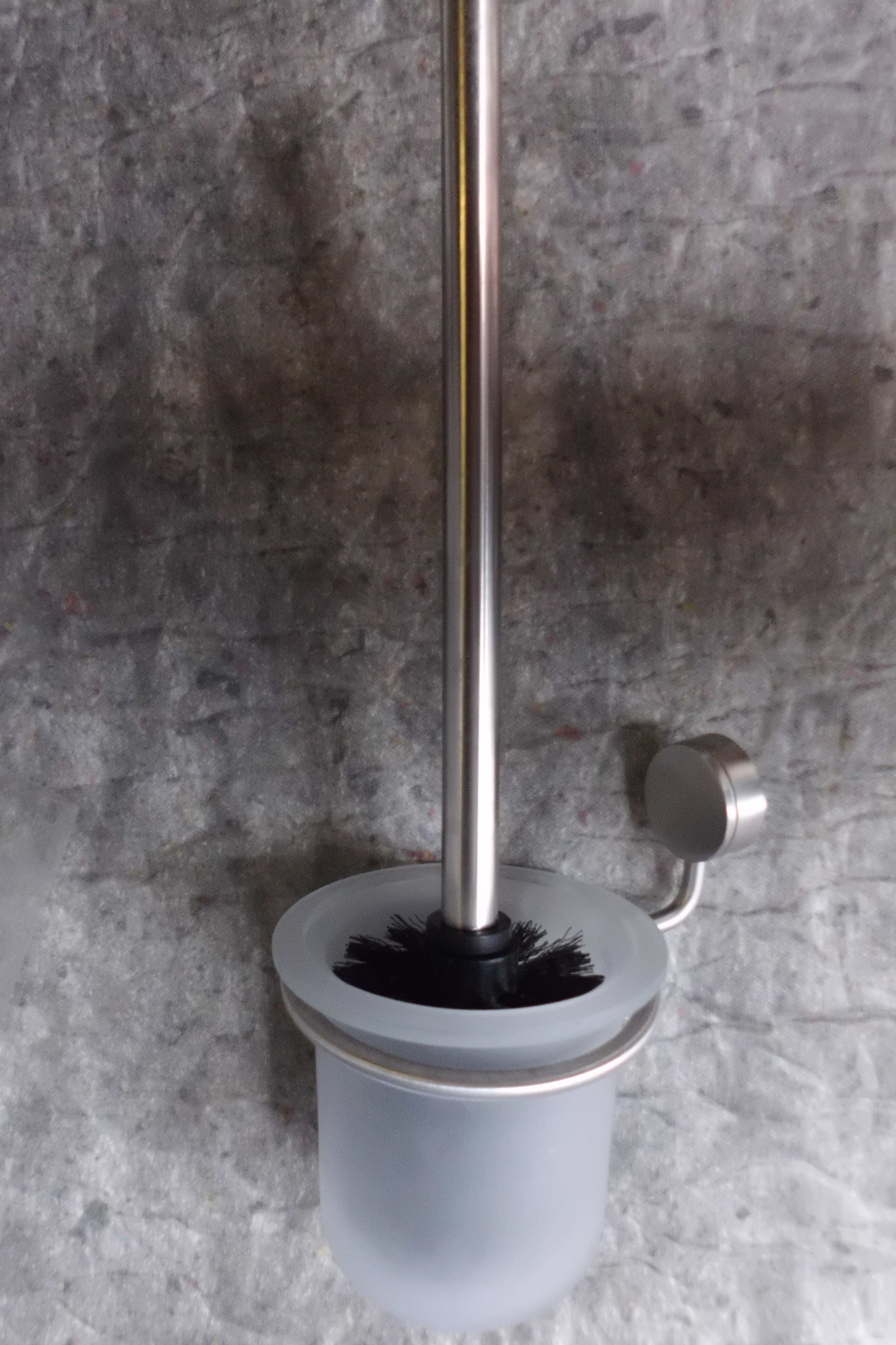 WC borste i mattborstat stål