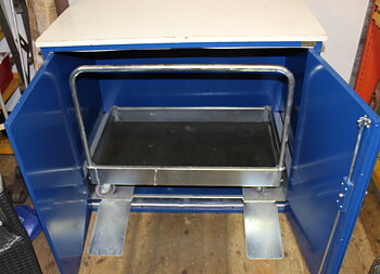 Skåp till gasflaskor