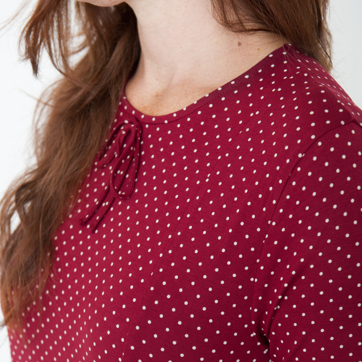 Prickig klänning DOTTY - 3
