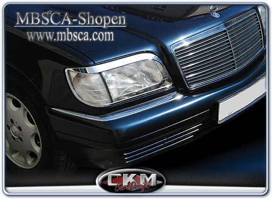 Chrome headlights 2pcs