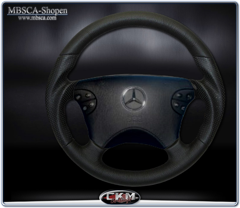 wheel black Leather "Sport"