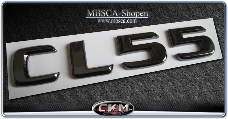CKM Car Design - SMOKE CL55 Emblem trunk
