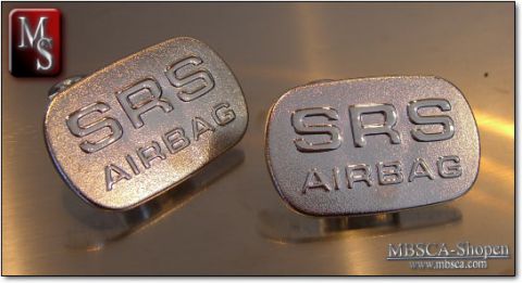 SRS emblem. 2 pcs - 2