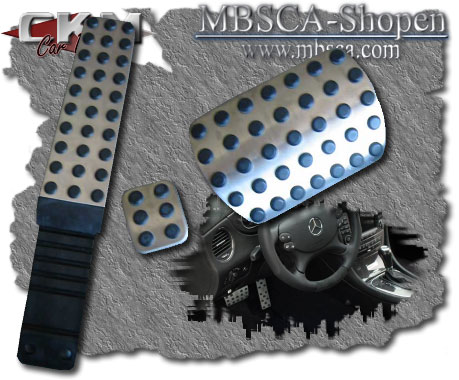 Pedals in alu MB Original Aut - 3