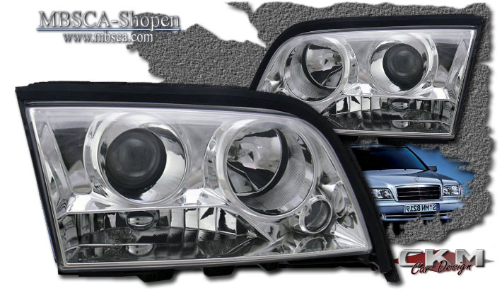 Clear frontlights projector 2pcs - 2