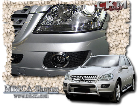 Chrome trims for fog lamps 2pcs - 2