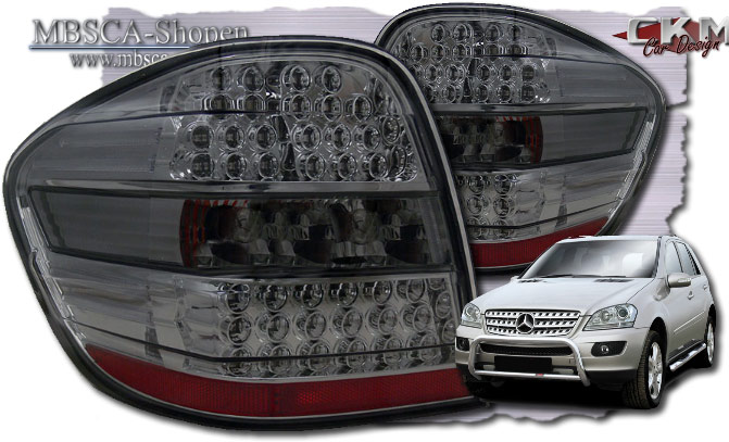 Clearglas taillights smoke with LEDs 2 pcs - 2