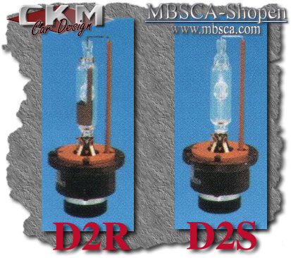 Xenon replacement bulbs for car with original xenons. - 3