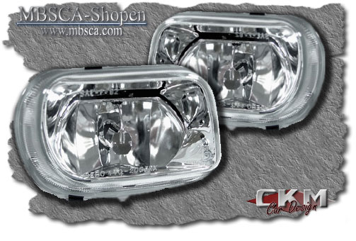 Clear fog lights 2 pcs - 2
