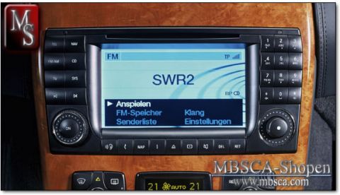 C3. Comand Widescreen 16:9 for S-Class and CL W220 (99-02) - 3