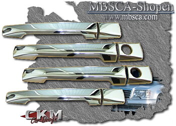 Chrome handle covers 4 pcs.