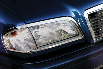 Chrome rings frontlights 2 pcs set