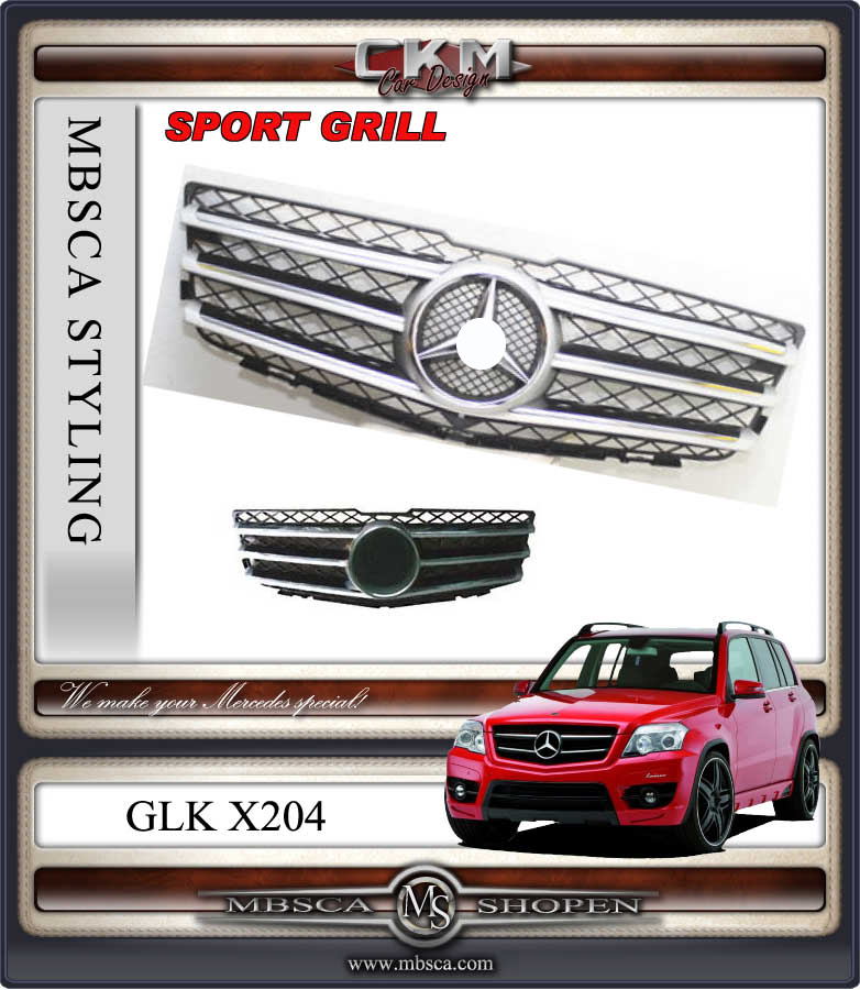Grill Sport Black/Chrome
