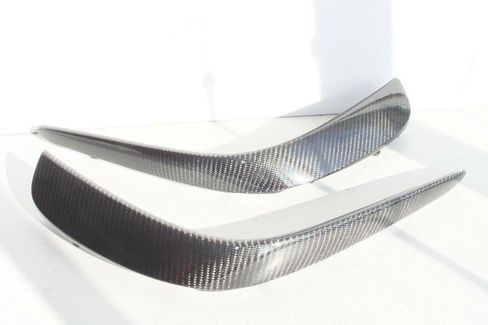1. CKM Carbon front spoilers 2 pcs - 6