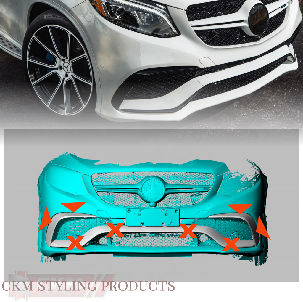 1. CKM Carbon front spoilers 2 pcs - 2