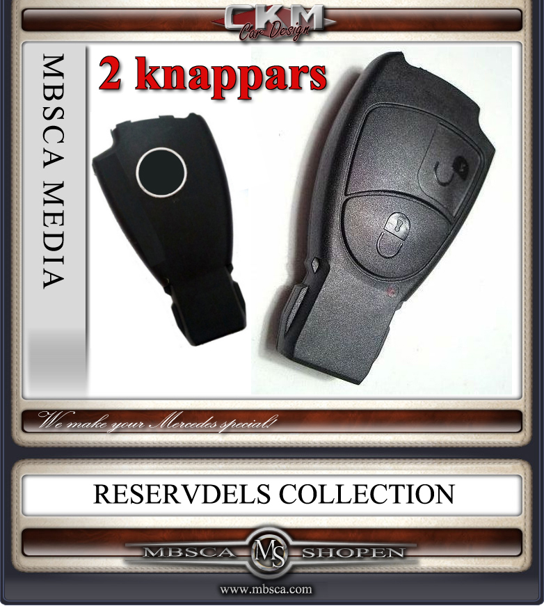 Nyckelskal 2 knappars 1st