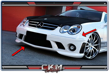 1. CKM FRONT 1st  "C63 AMG LOOK" 