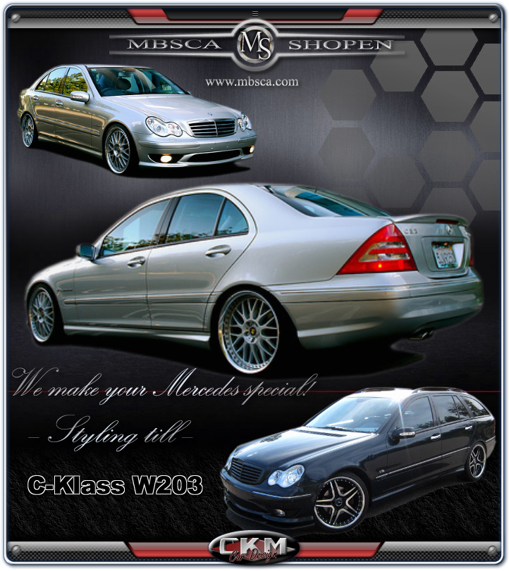1. CKM A-look C32 sideskirts 01-06 - 3