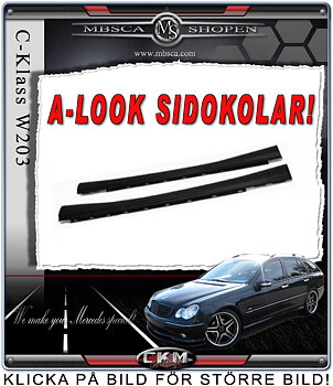 1. CKM A-look C32 sideskirts 01-06