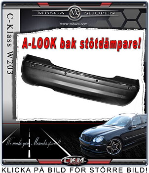 1. CKM A-look C32 rear bumper 01-06