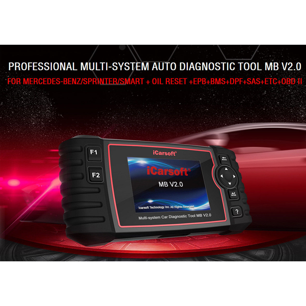 iCarsoft scanner MB V2.0 for: Mercedes-Benz / Sprinter / Smart - 3
