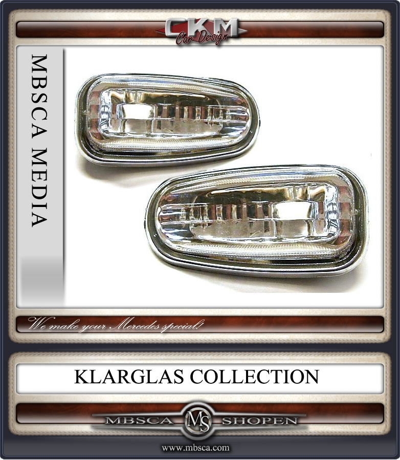 Crystal side markers Facelift 2 pcs - 2