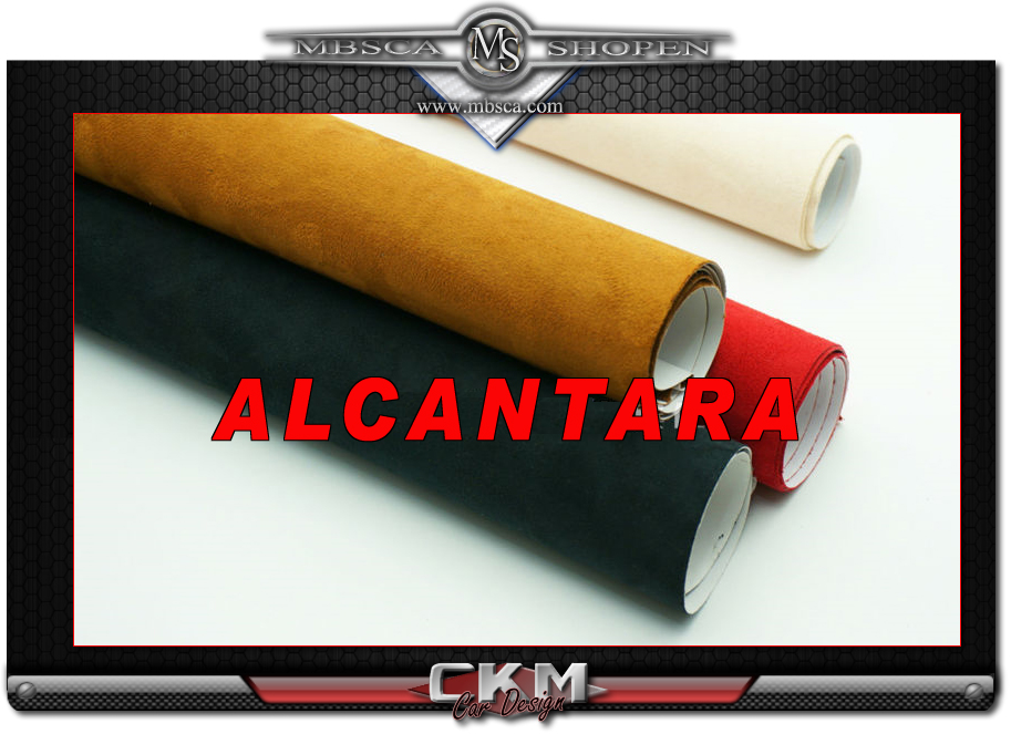 Alcantara RED Förklsitrad och strechbar.
