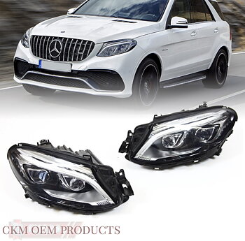 1. ckm GLE ILS LED headlights 2pcs Used