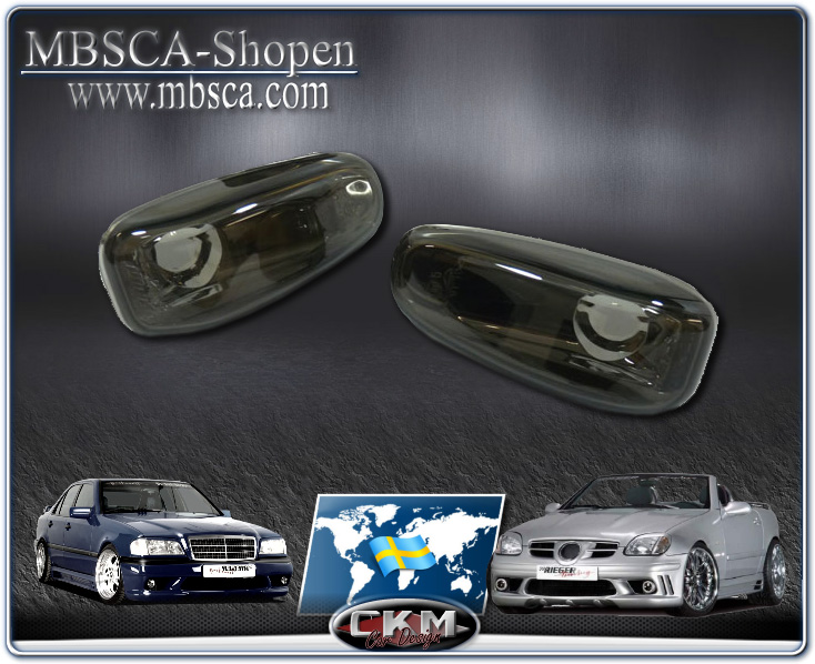 Crystal side markers smoke 2 pcs - 3