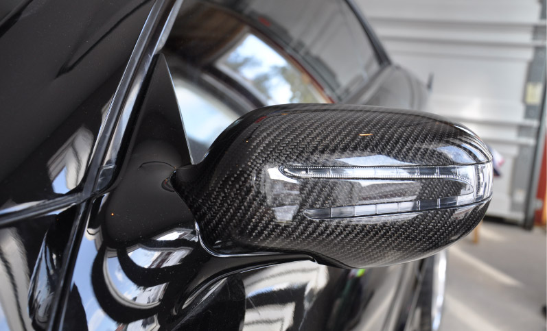 Mirror Cover CARBON inc Clear ARROW blinkers - 2