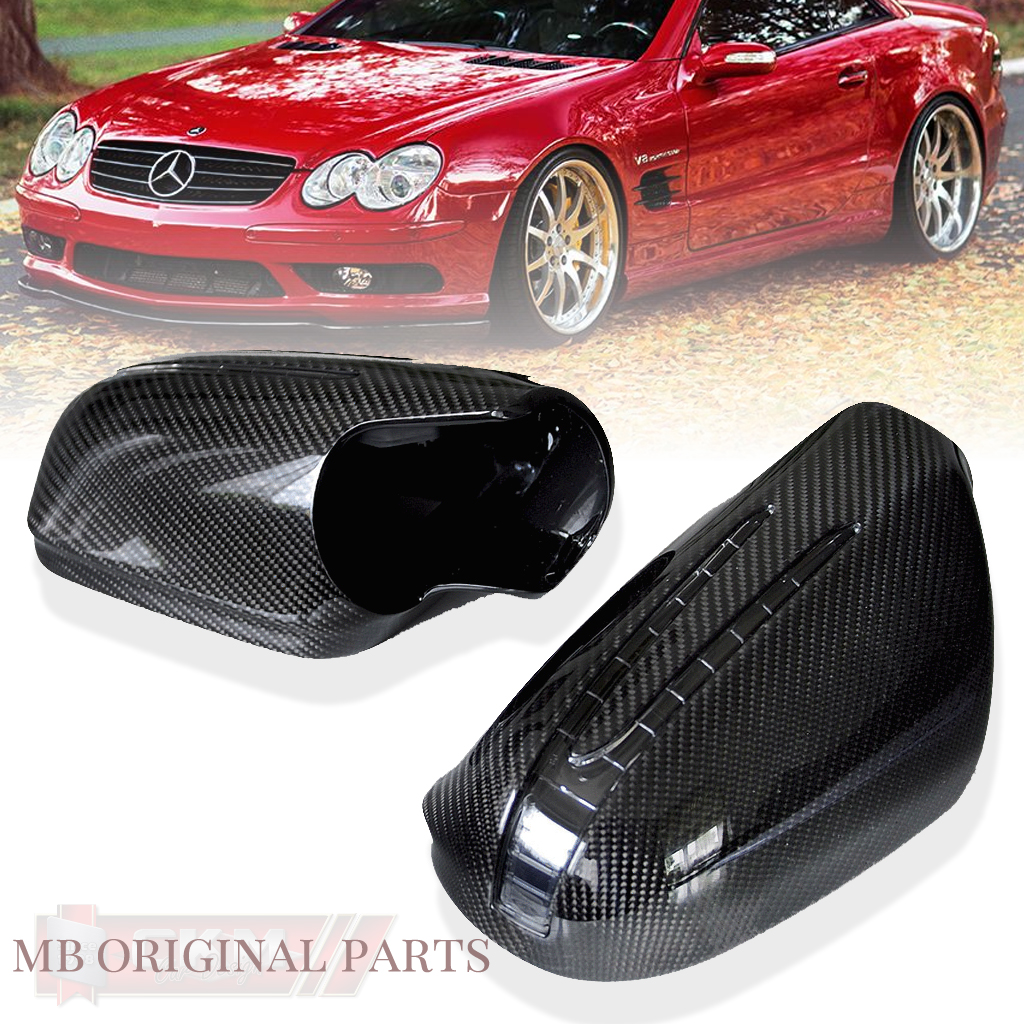 Mirror Cover CARBON inc Clear ARROW blinkers
