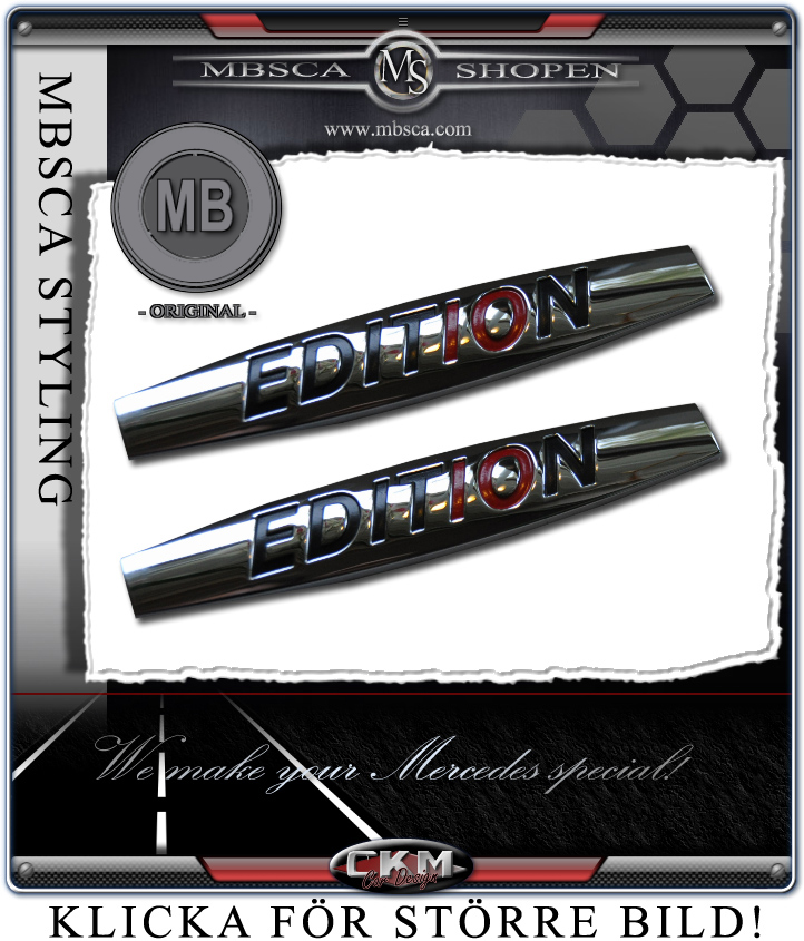 Emblem Edition 1st MB Original