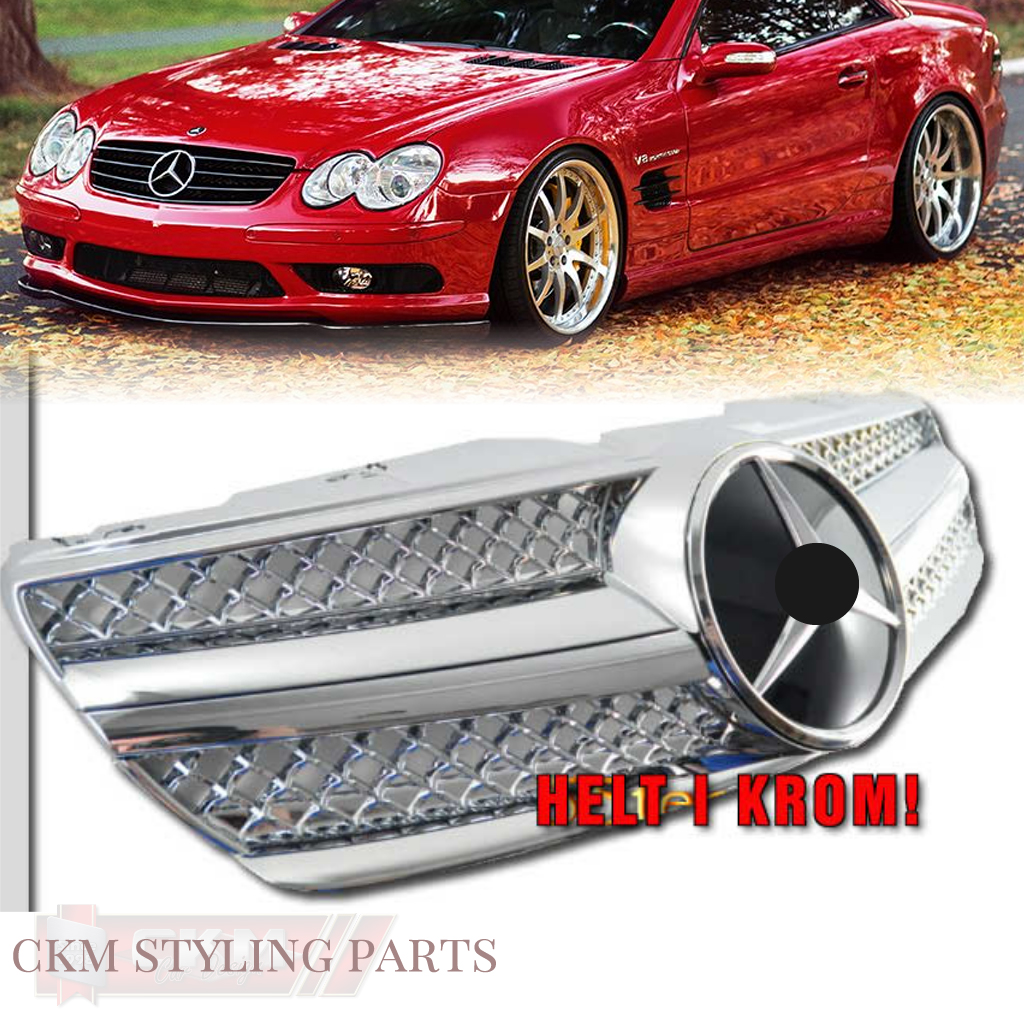 Grill Sport Facelift look Chrome 02-06a