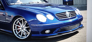 1. CKM front lip CARBON for CL 55 AMG
