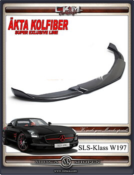 1. SLS Carbon  front lip 1pcs