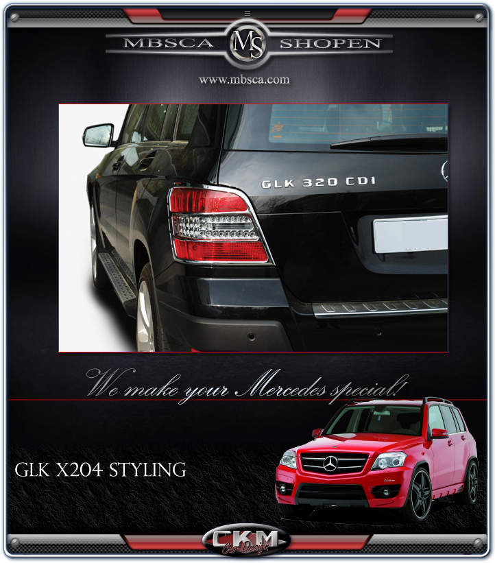 Chromerings for taillights. 4 pcs set