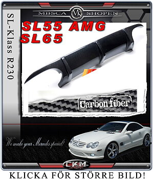 6. CKM "AMG look" duffuser in Carbon Fiber for SL55/SL65