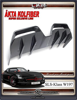 1. SLS Carbon diffuser 1pcs