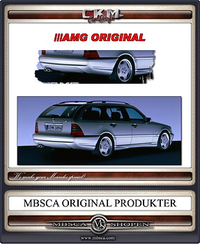 2. W202 AMG Original back bumper for Wagon