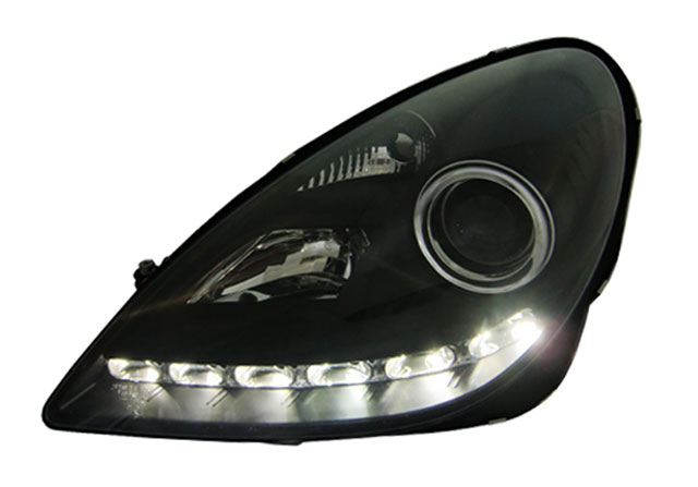 Clear frontlights DEVIL Eyes 2 pcs V2 set - 4