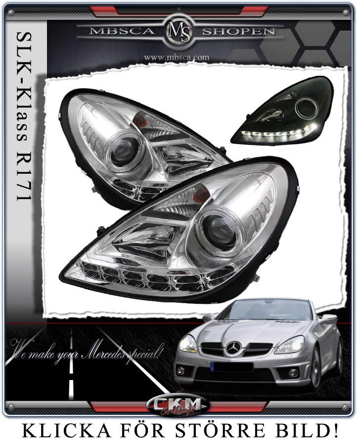 Clear frontlights DEVIL Eyes 2 pcs V2 set